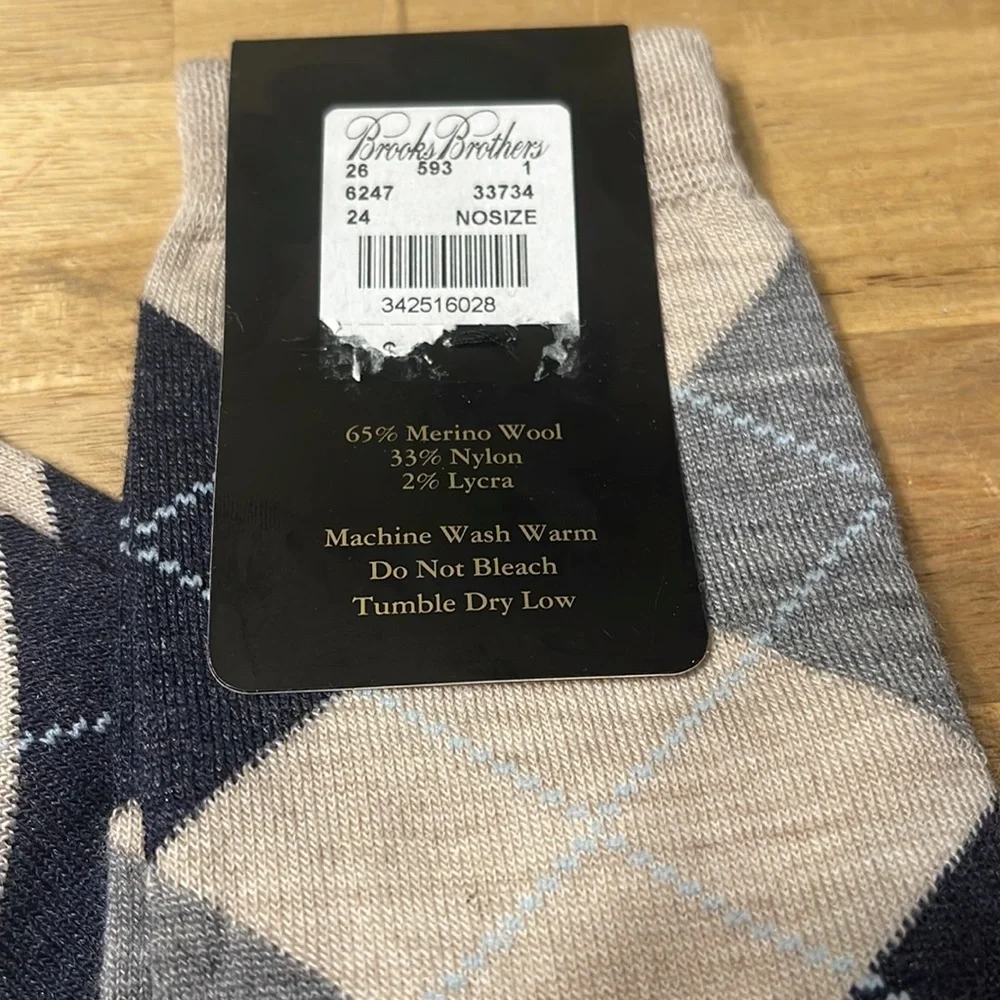 BROOKS BROTHERS socks